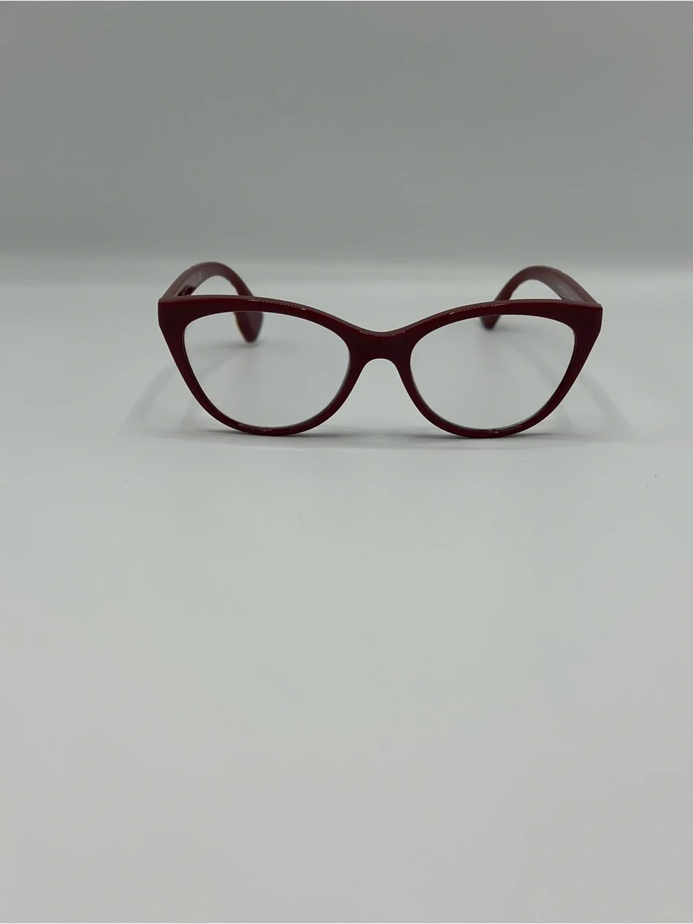 Ralph Lauren Eyeglass Frames + Case - Burgundy/Red - RA7129